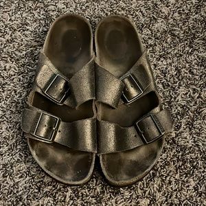 Leather Glitter Birkenstocks